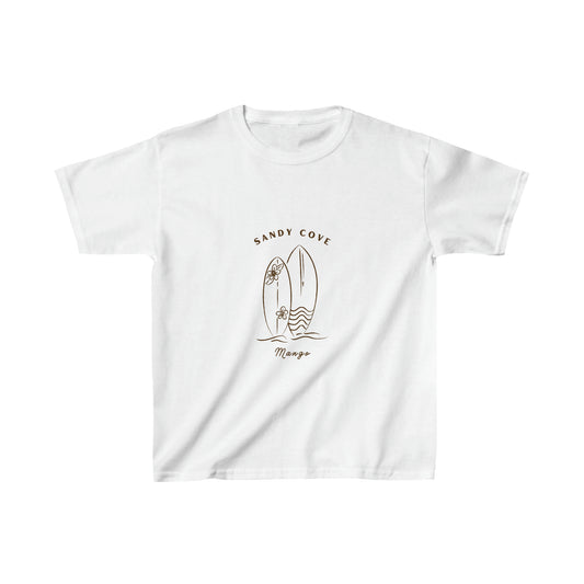 Sandy Cove Mango Surf Board Kids Cotton™ Tee