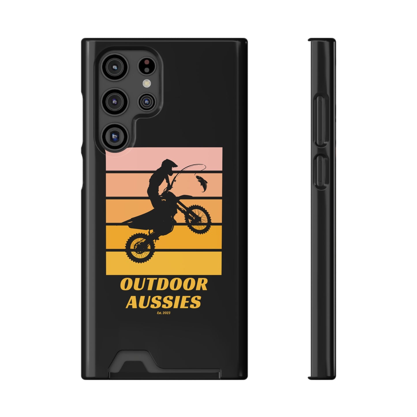 Outdoor Aussies Phone Case With Card Holder