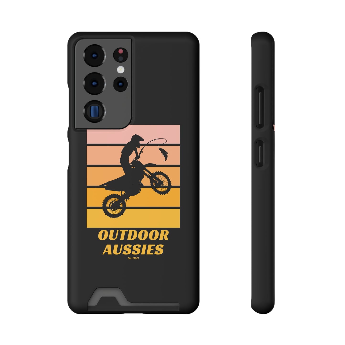 Outdoor Aussies Phone Case With Card Holder