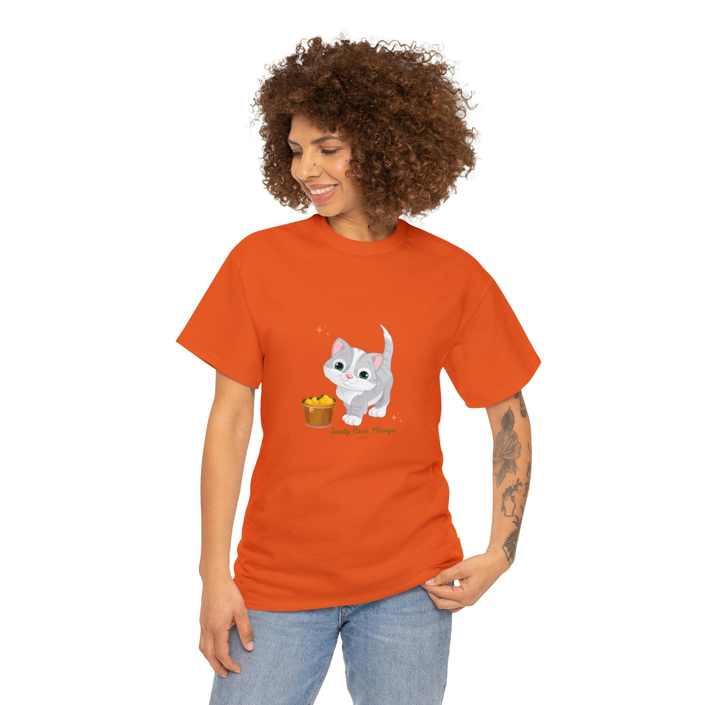 Sandy Cove's Delicious Mangoes Puppy Women's Cotton Tee