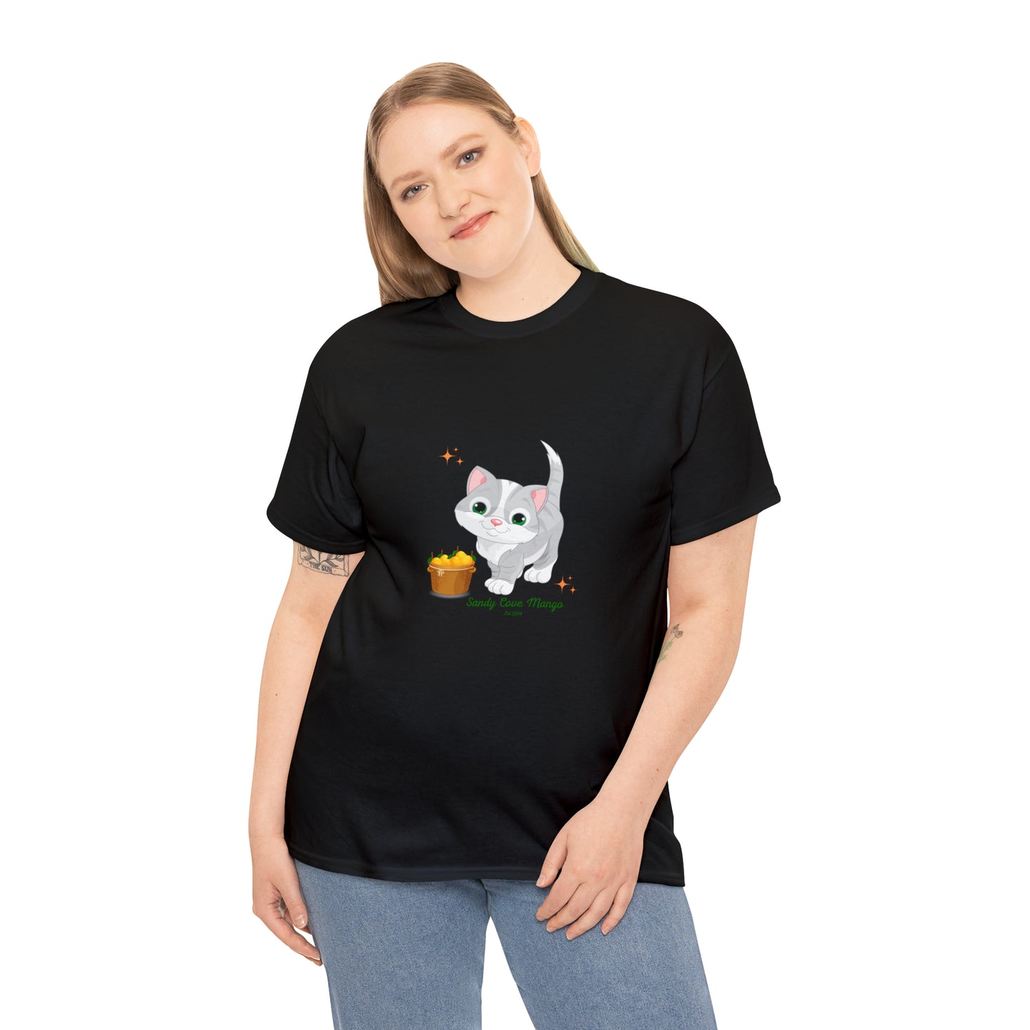 Sandy Cove's Delicious Mangoes Puppy Women's Cotton Tee