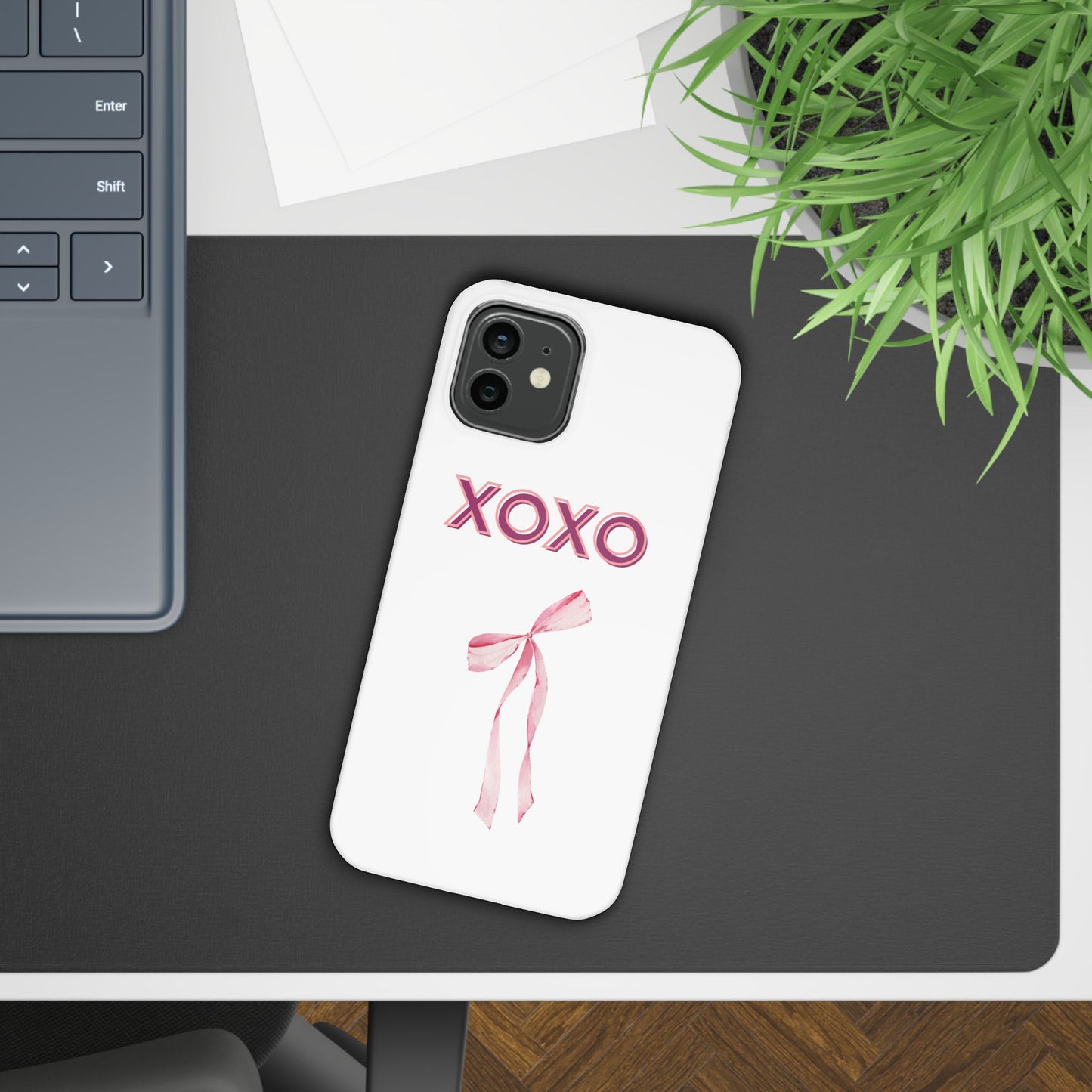 XOXO Bow Slim Phone Case