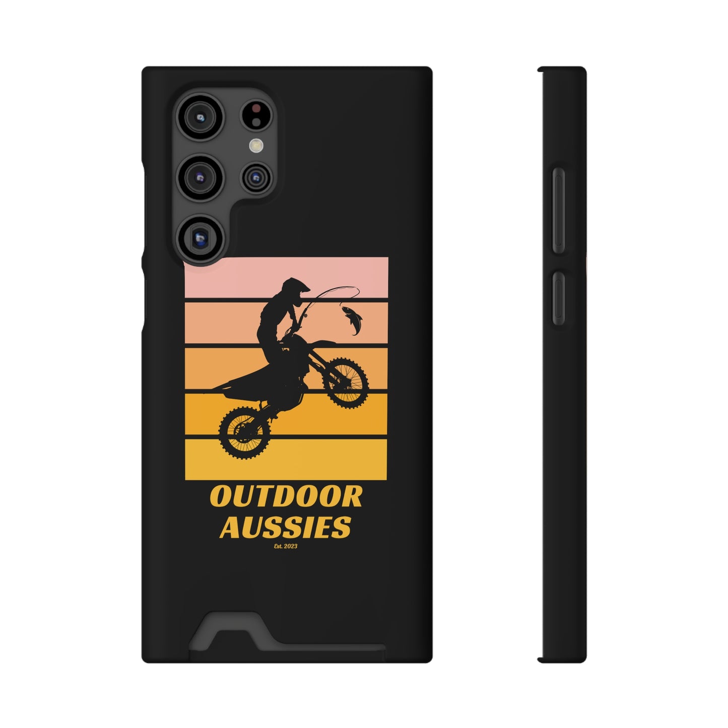 Outdoor Aussies Phone Case With Card Holder