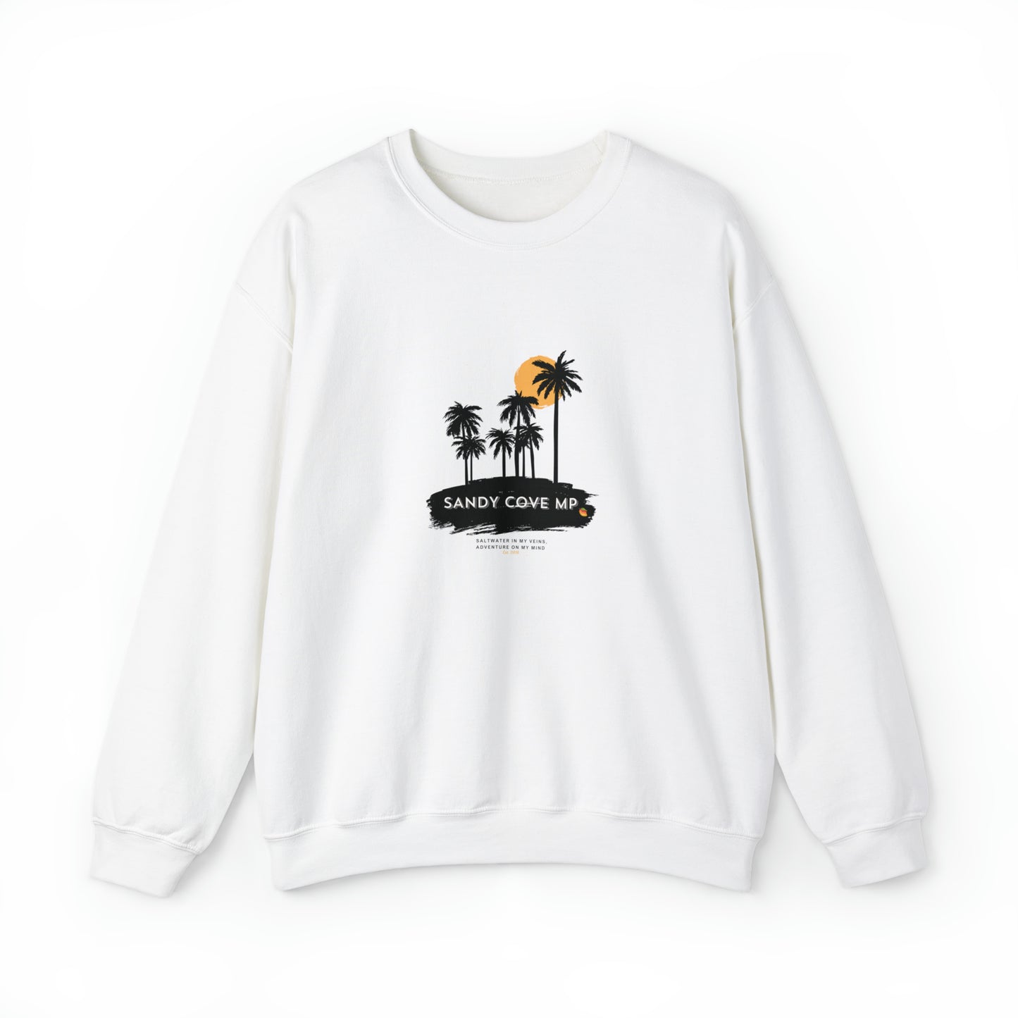 Sandy Cove MP saltwater in my veins Men's Heavy Blend™ Crewneck Sweatshirt