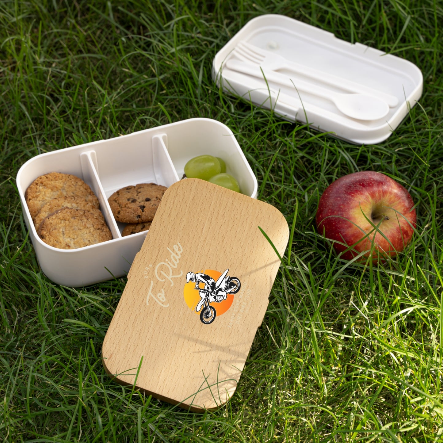 Sandy Cove Mango Born to Ride Bento Lunch Box