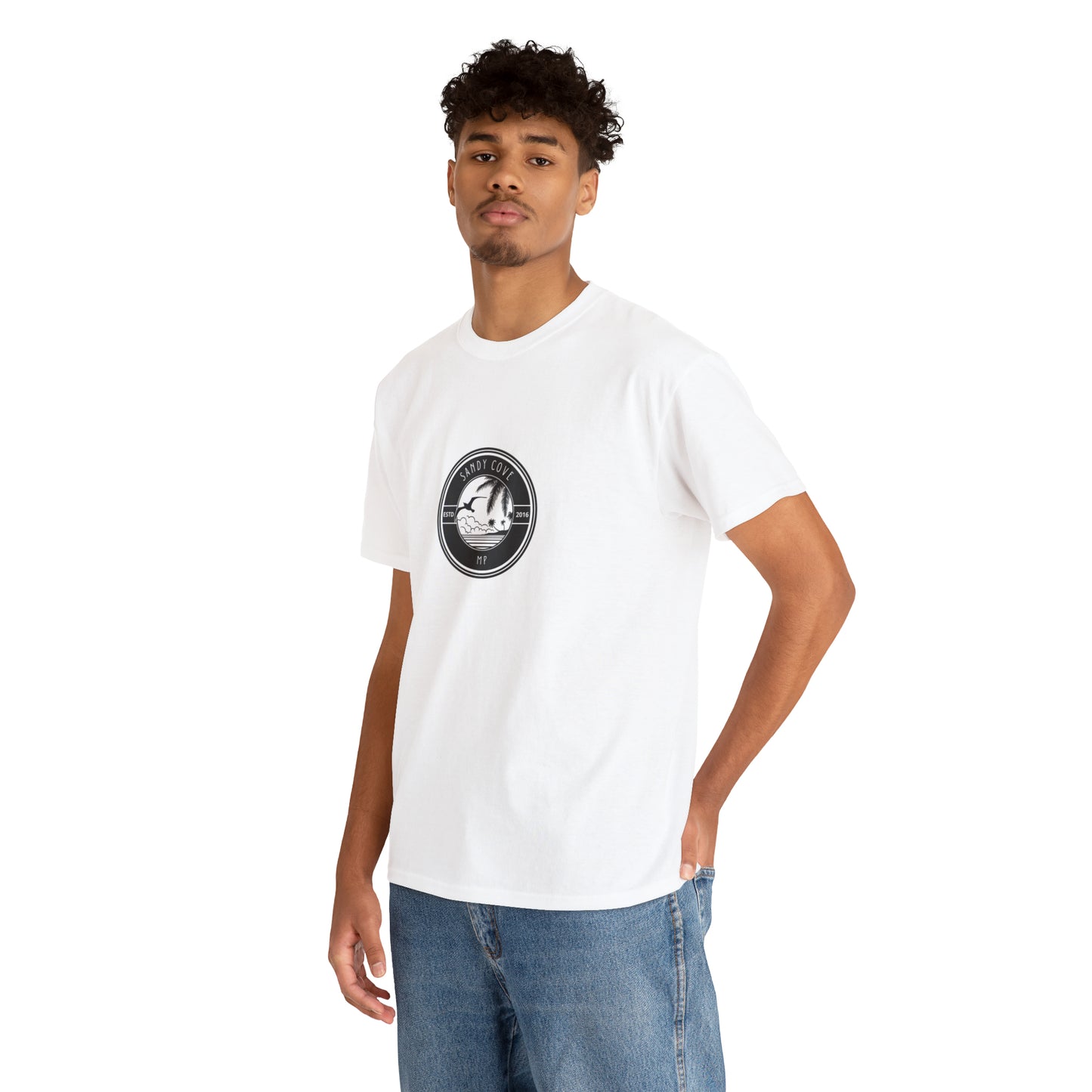 Sandy Cove MP Beach Men's Cotton Tee