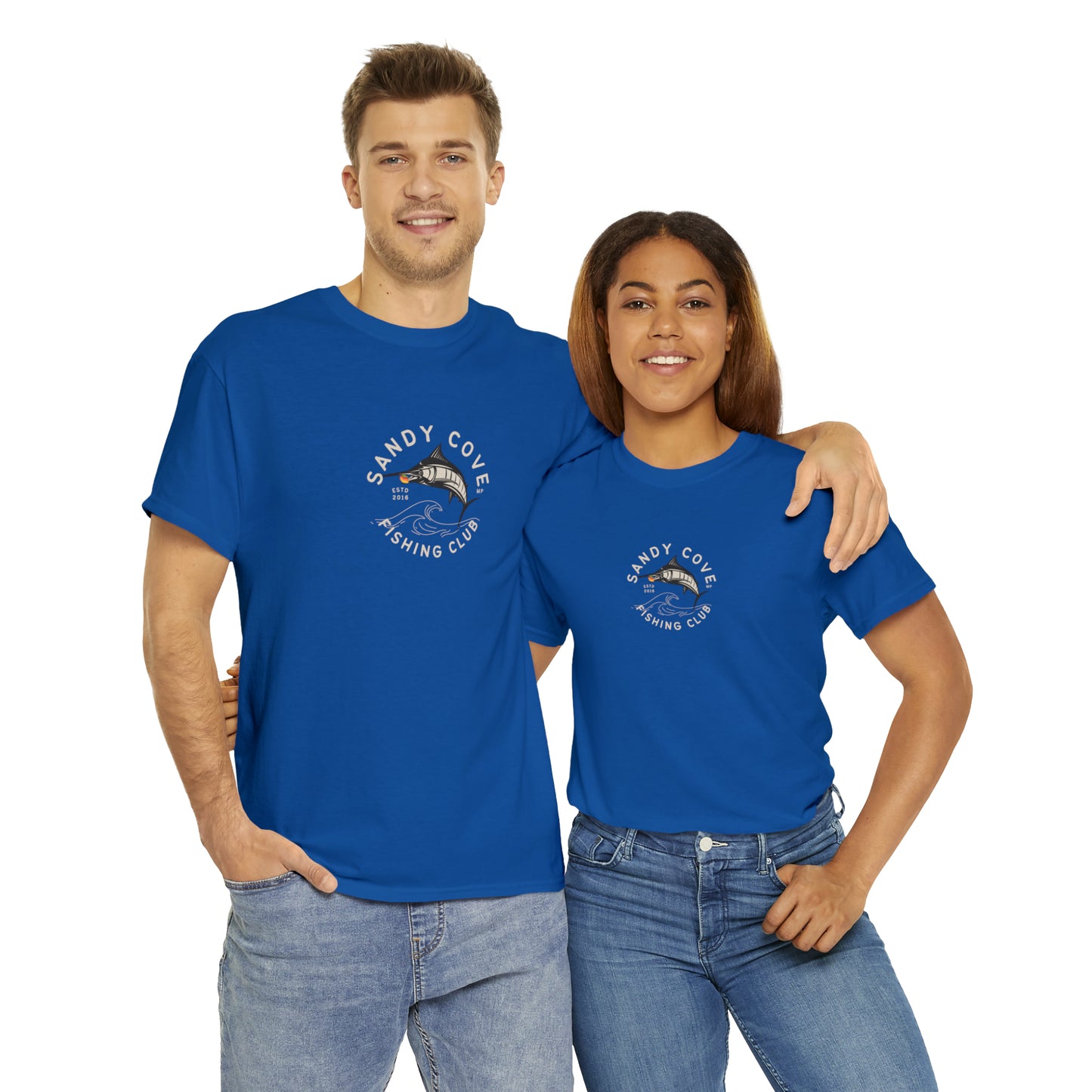 Sandy Cove Mango Marlin Fishing Club Cotton Tee