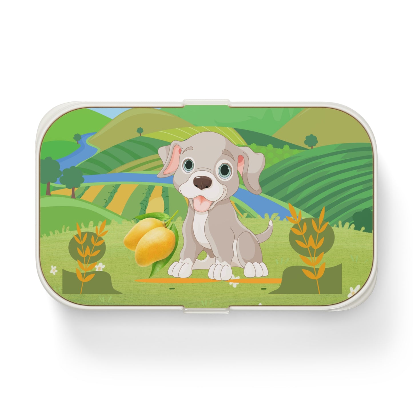 Sandy Cove's Delicious Mangoes Puppy Bento Lunch Box