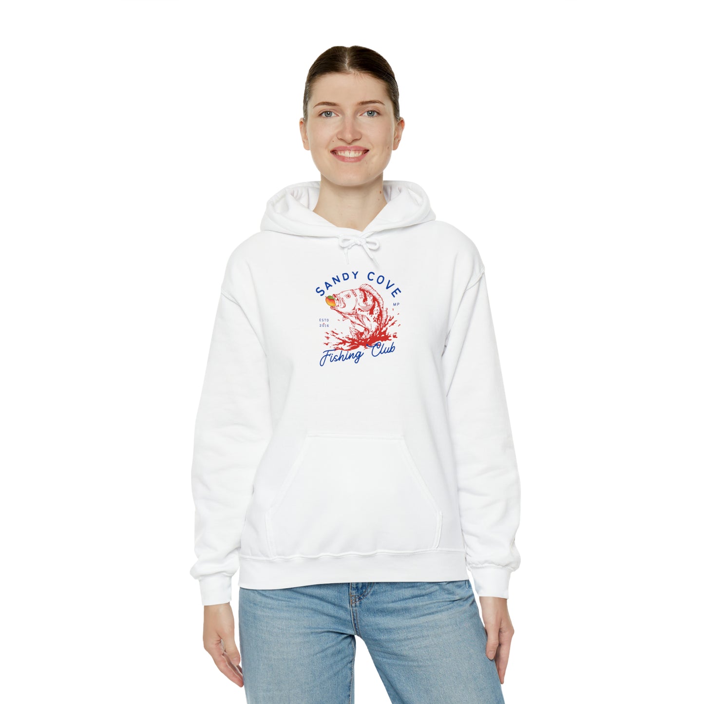 Sandy Cove Mango Fishing Club Unisex Heavy Blend™ Hooded Sweatshirt