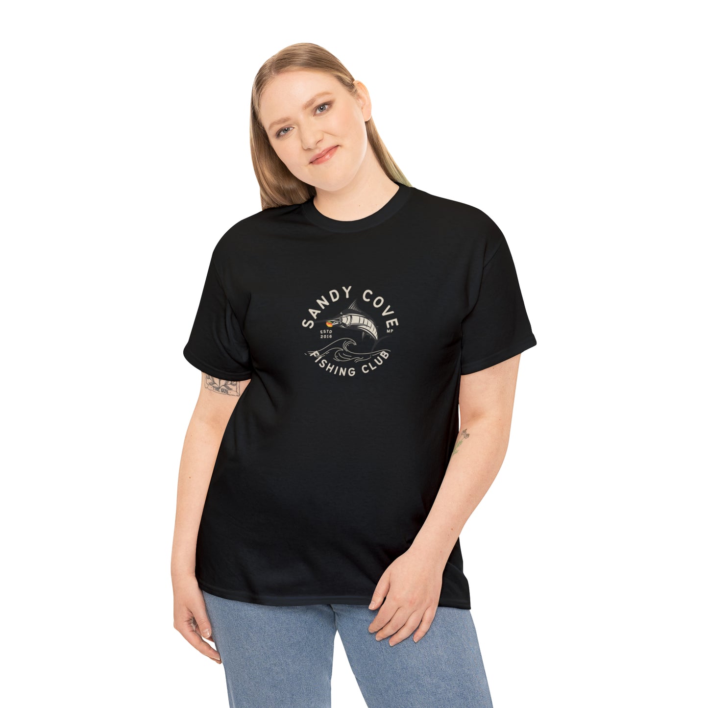 Sandy Cove Mango Marlin Fishing Club Cotton Tee