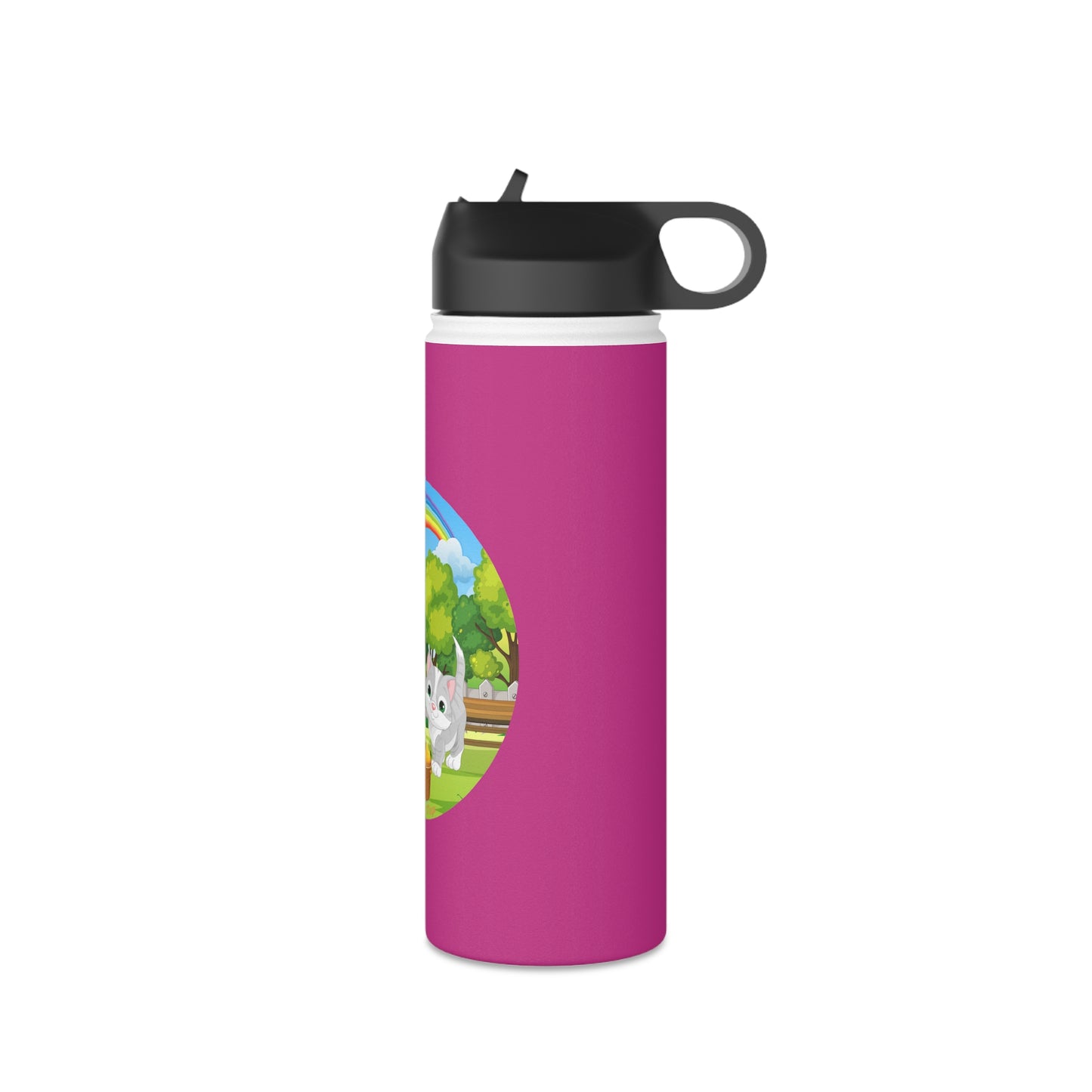 Sandy Cove's Delicious Mangoes Stainless Steel Water Bottle, Standard Lid