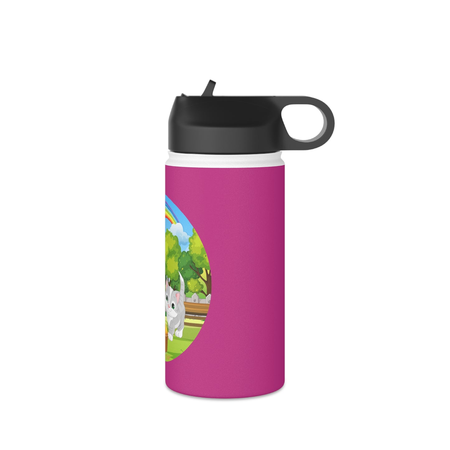 Sandy Cove's Delicious Mangoes Stainless Steel Water Bottle, Standard Lid