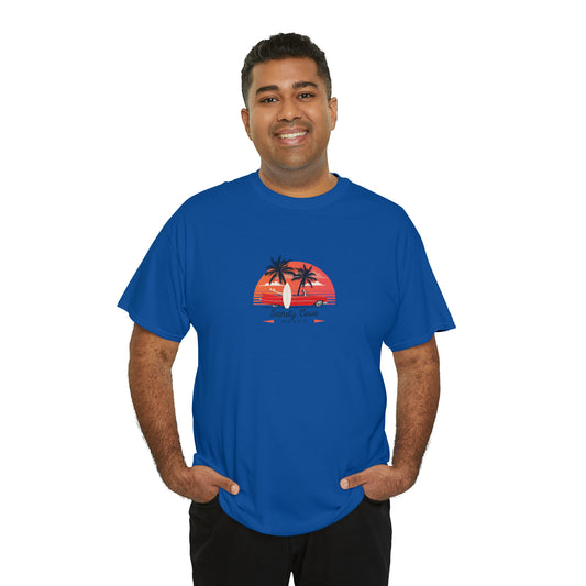 Sandy Cove Mango Vintage Car Men's Cotton Tee