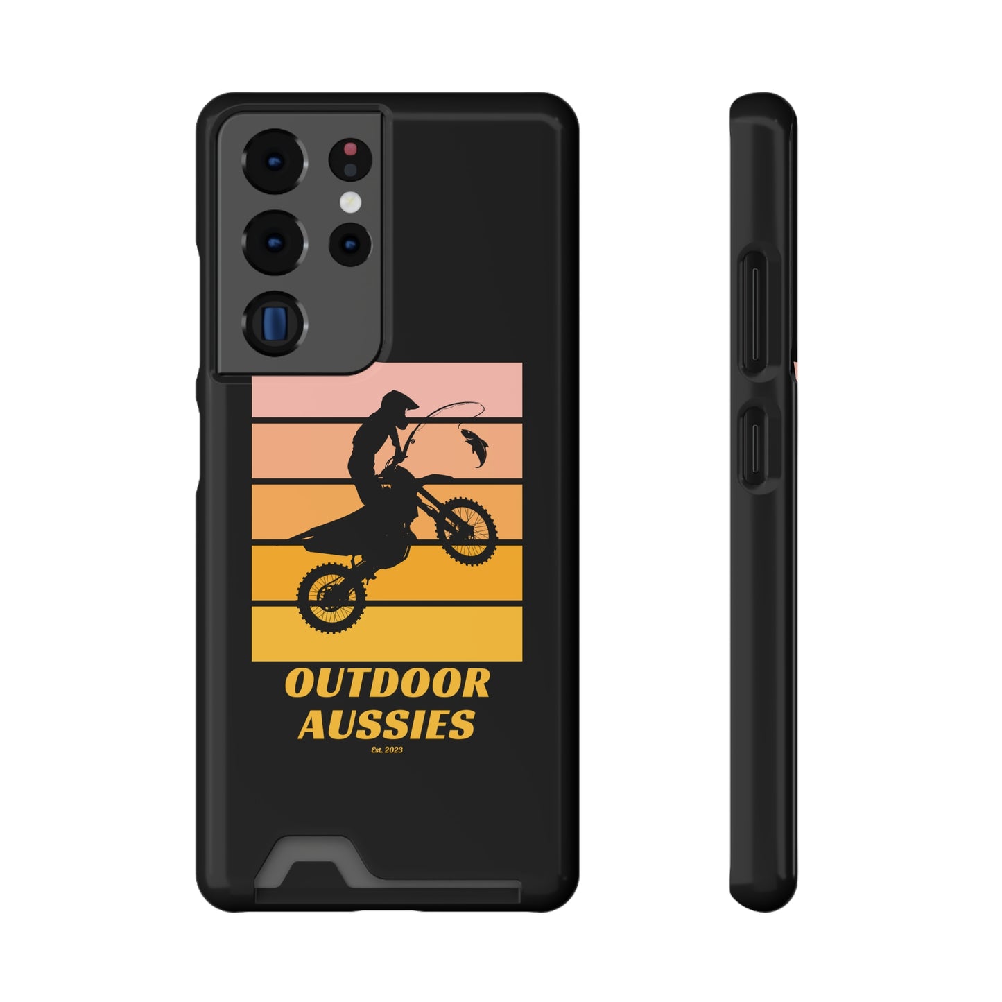 Outdoor Aussies Phone Case With Card Holder