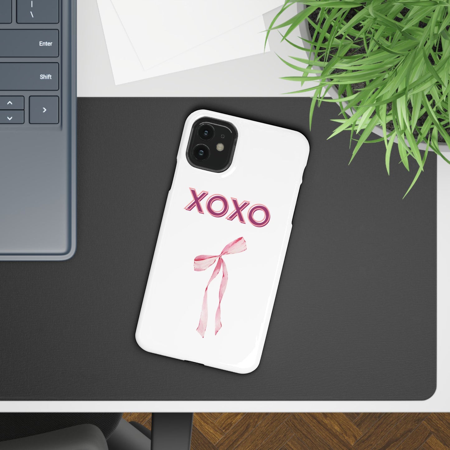 XOXO Bow Slim Phone Case