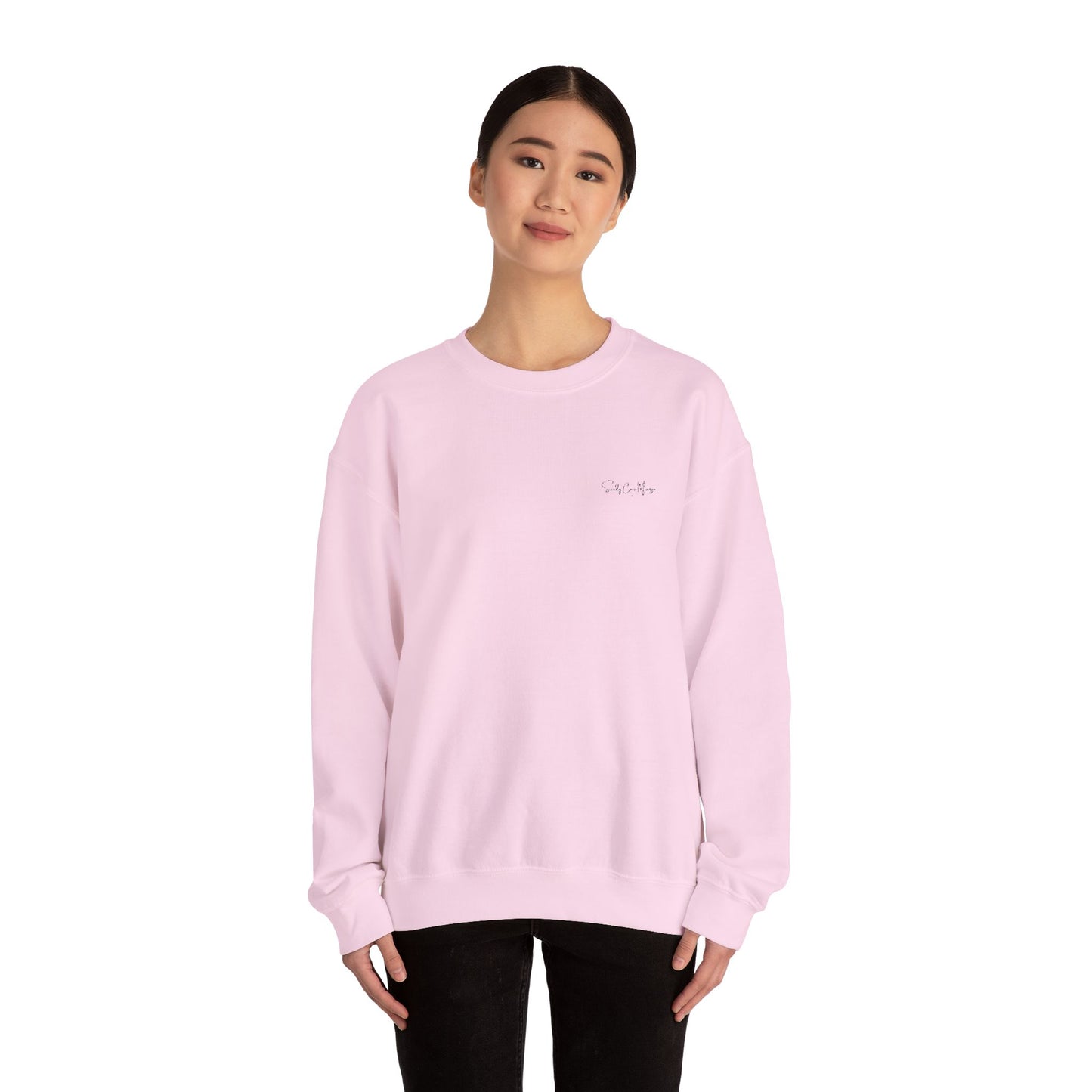 Sandy Cove Mango Unisex Heavy Blend™ Crewneck Sweatshirt