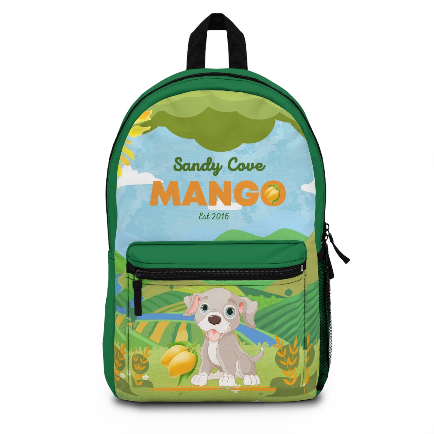 Sandy Cove's Delicious Mangoes Backpack (Printed in USA)