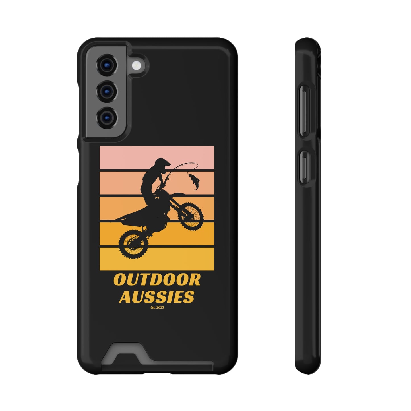 Outdoor Aussies Phone Case With Card Holder