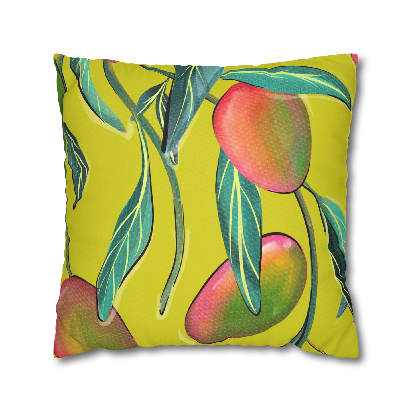 Sandy Cove Mango Spun Polyester Pillowcase