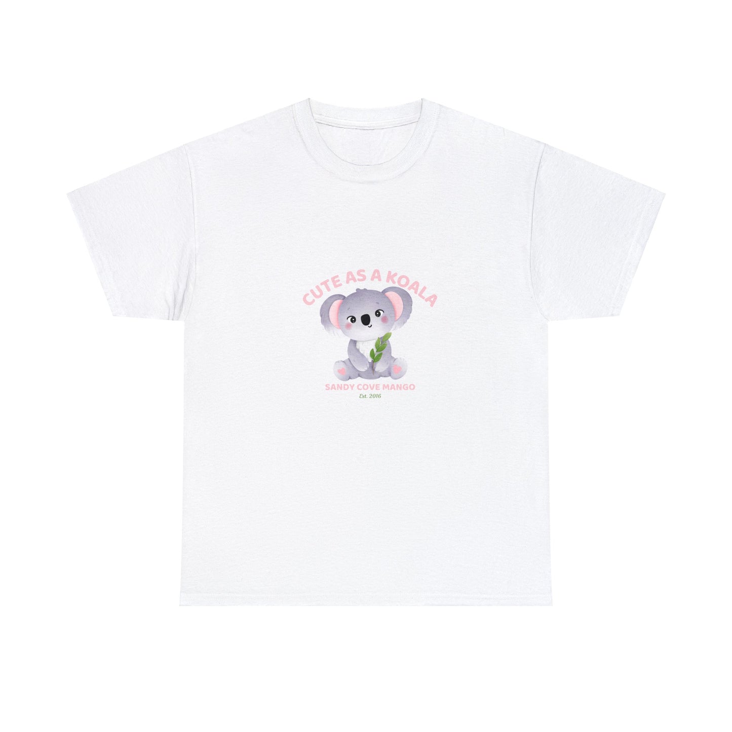 Sandy Cove Mango Cute as a Koala Cotton Tee