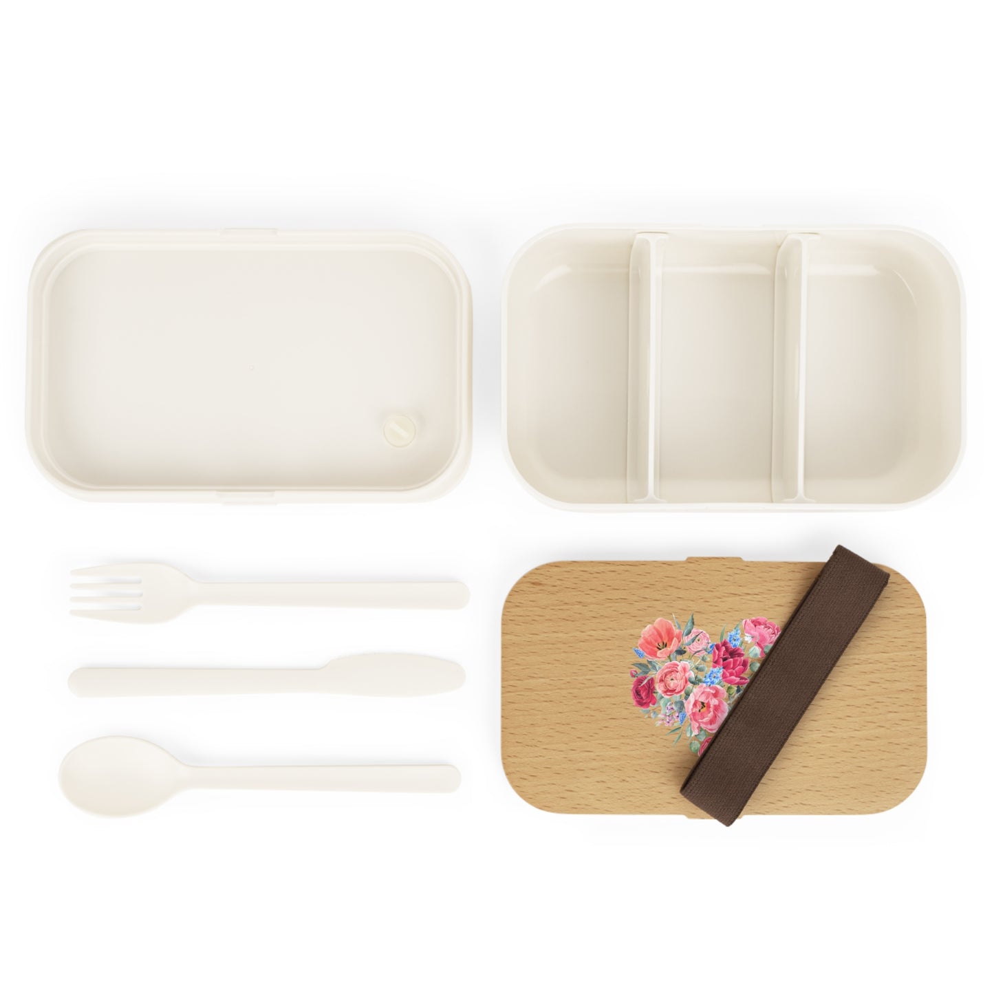 Sandy Cove Mango Spring Flowers Bento Lunch Box