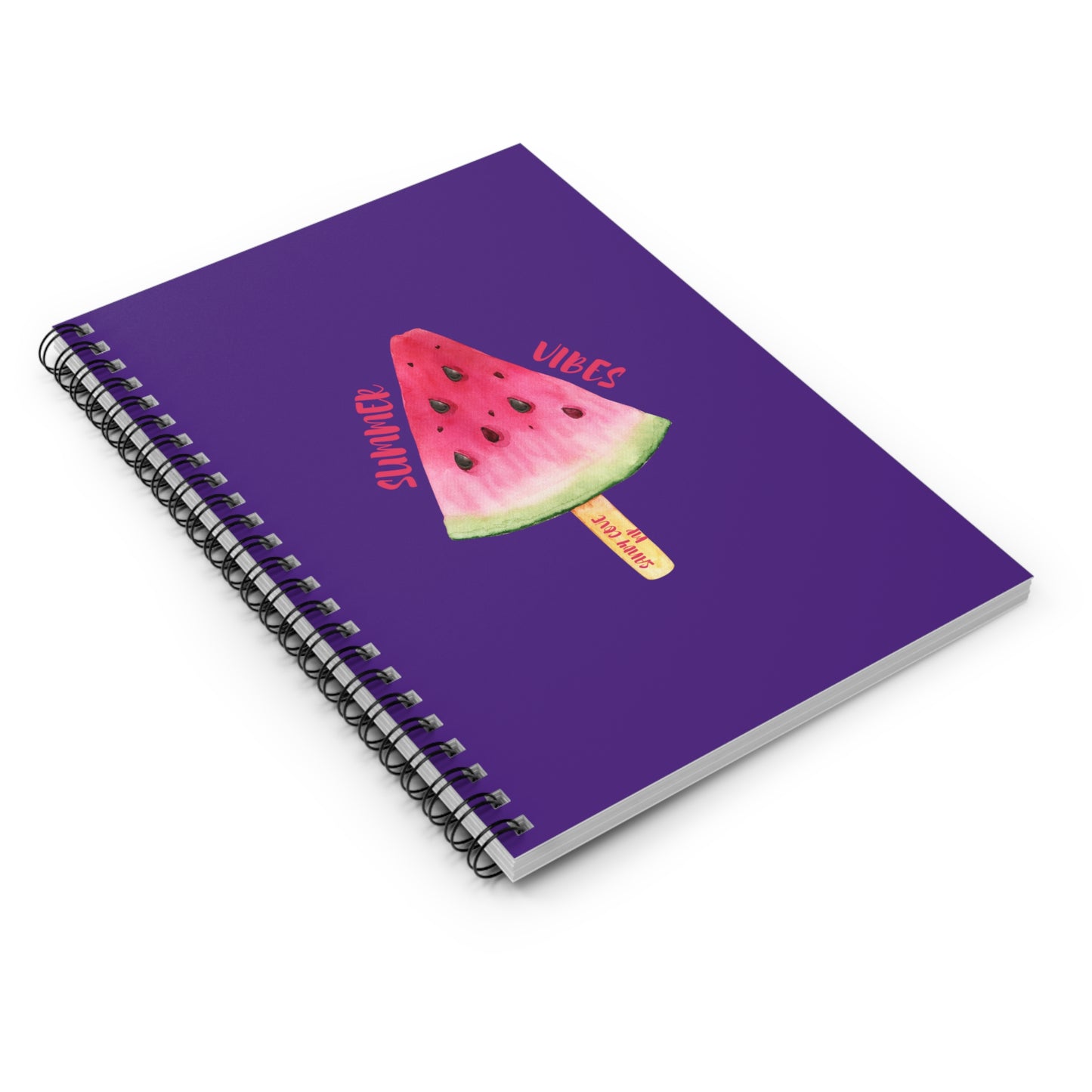 Sandy Cove MP Summer Vibes Spiral Notebook - Ruled Line (Printed in USA)