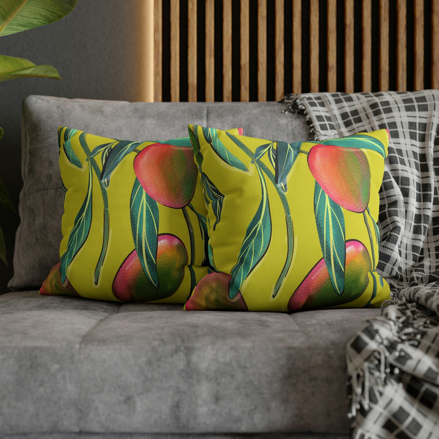 Sandy Cove Mango Spun Polyester Pillowcase