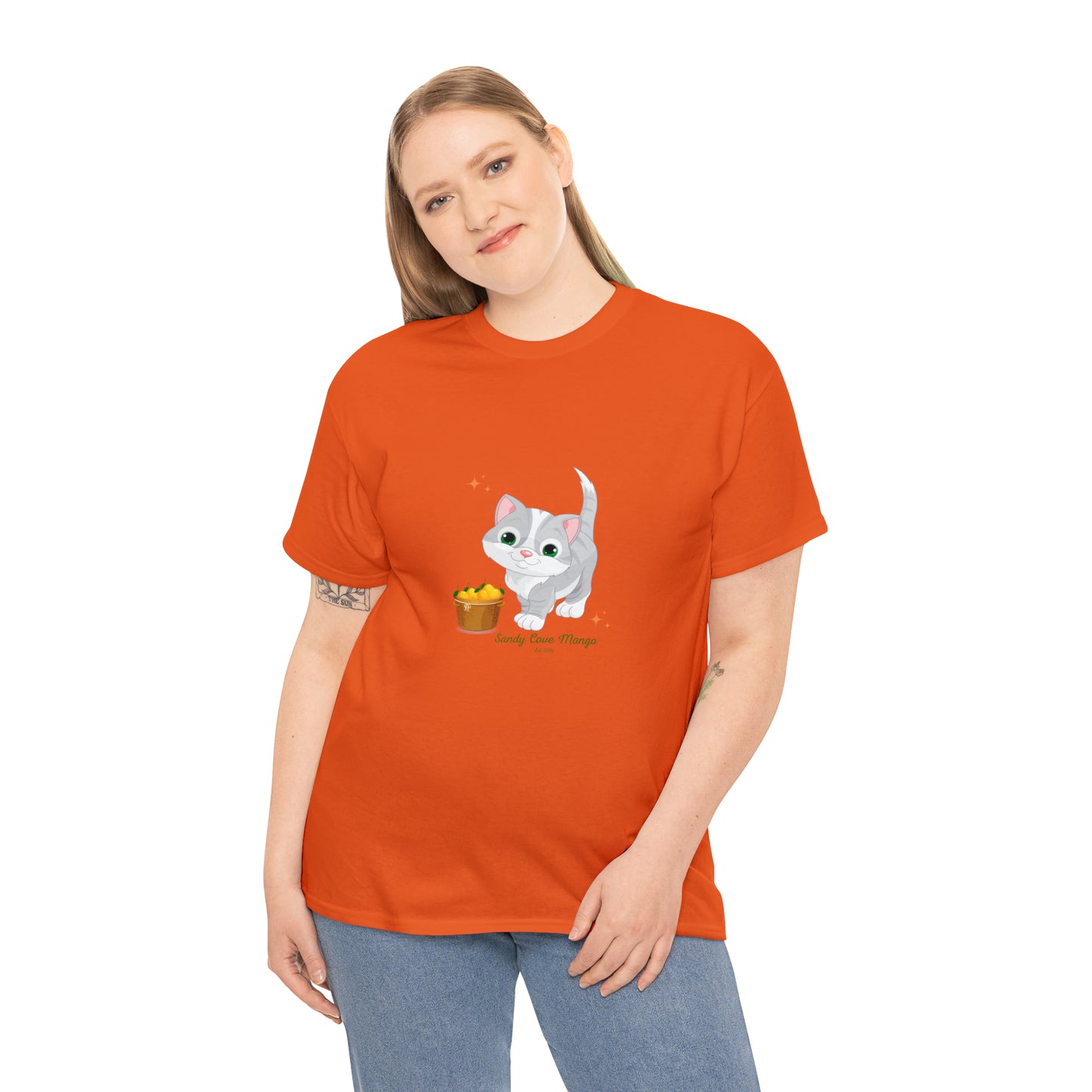 Sandy Cove's Delicious Mangoes Puppy Women's Cotton Tee