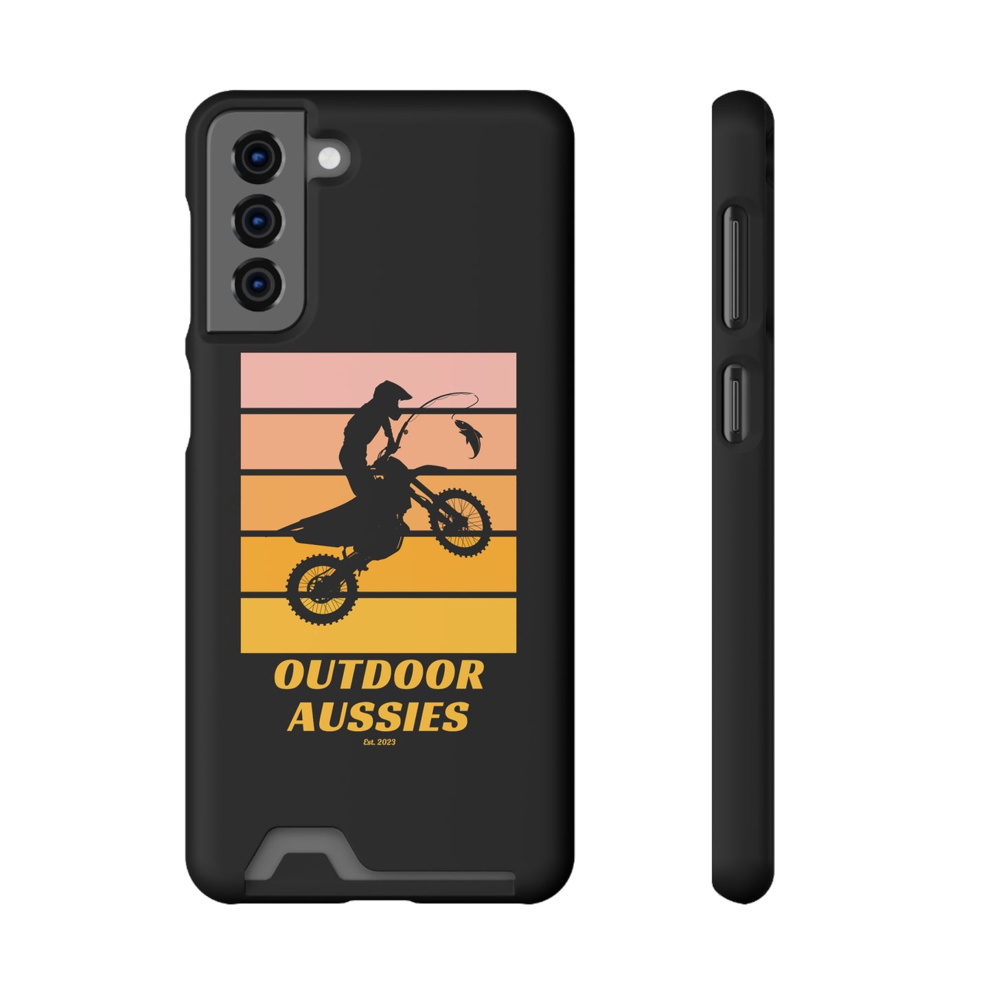 Outdoor Aussies Phone Case With Card Holder