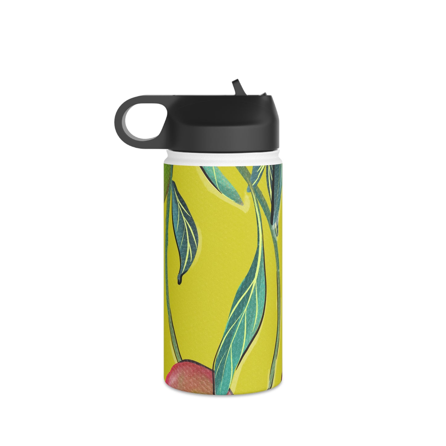 Sandy Cove Mango Stainless Steel Water Bottle, Standard Lid