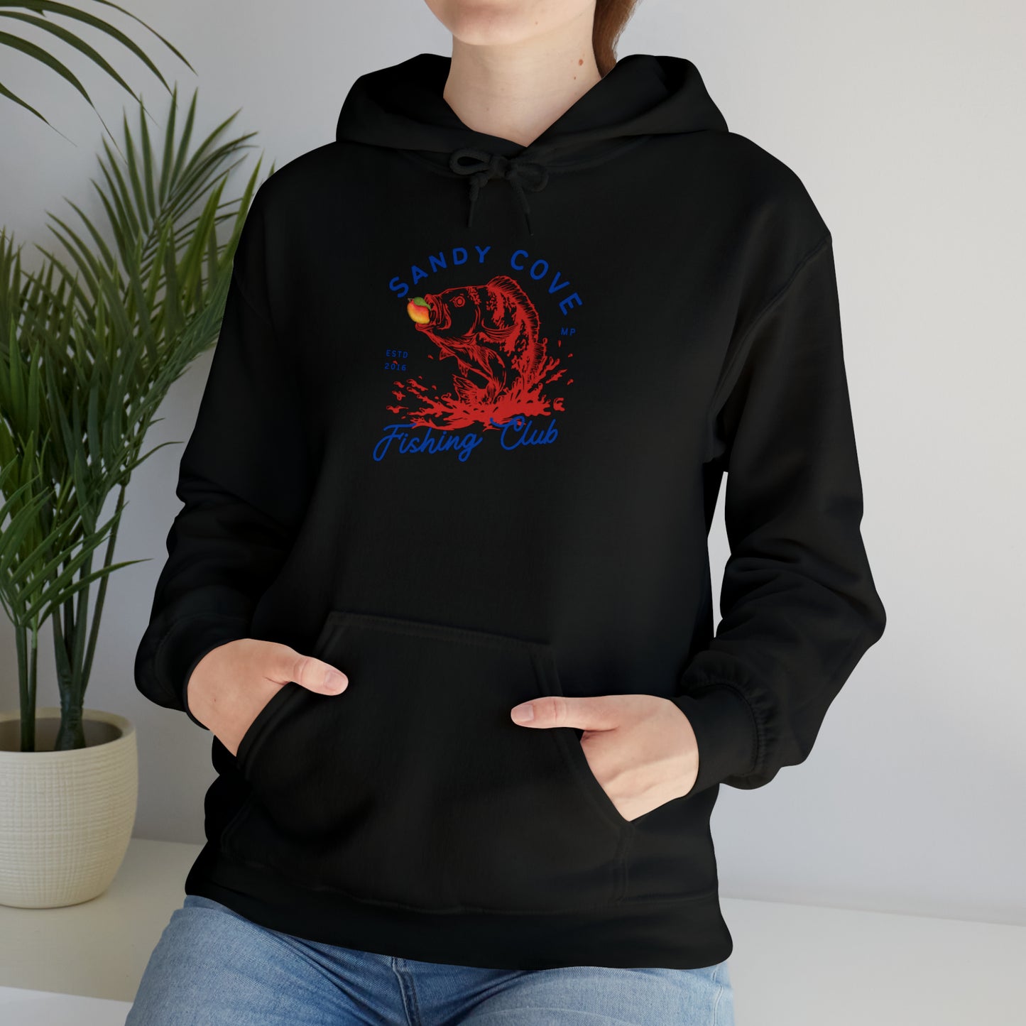 Sandy Cove Mango Fishing Club Unisex Heavy Blend™ Hooded Sweatshirt