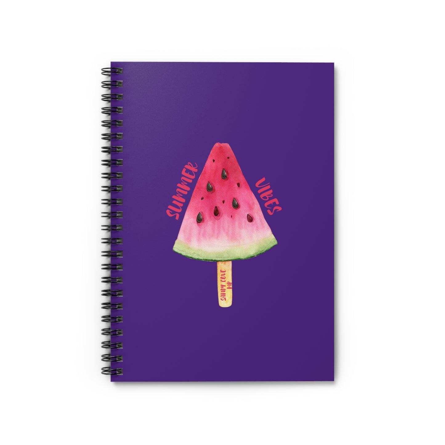 Sandy Cove MP Summer Vibes Spiral Notebook - Ruled Line (Printed in USA)