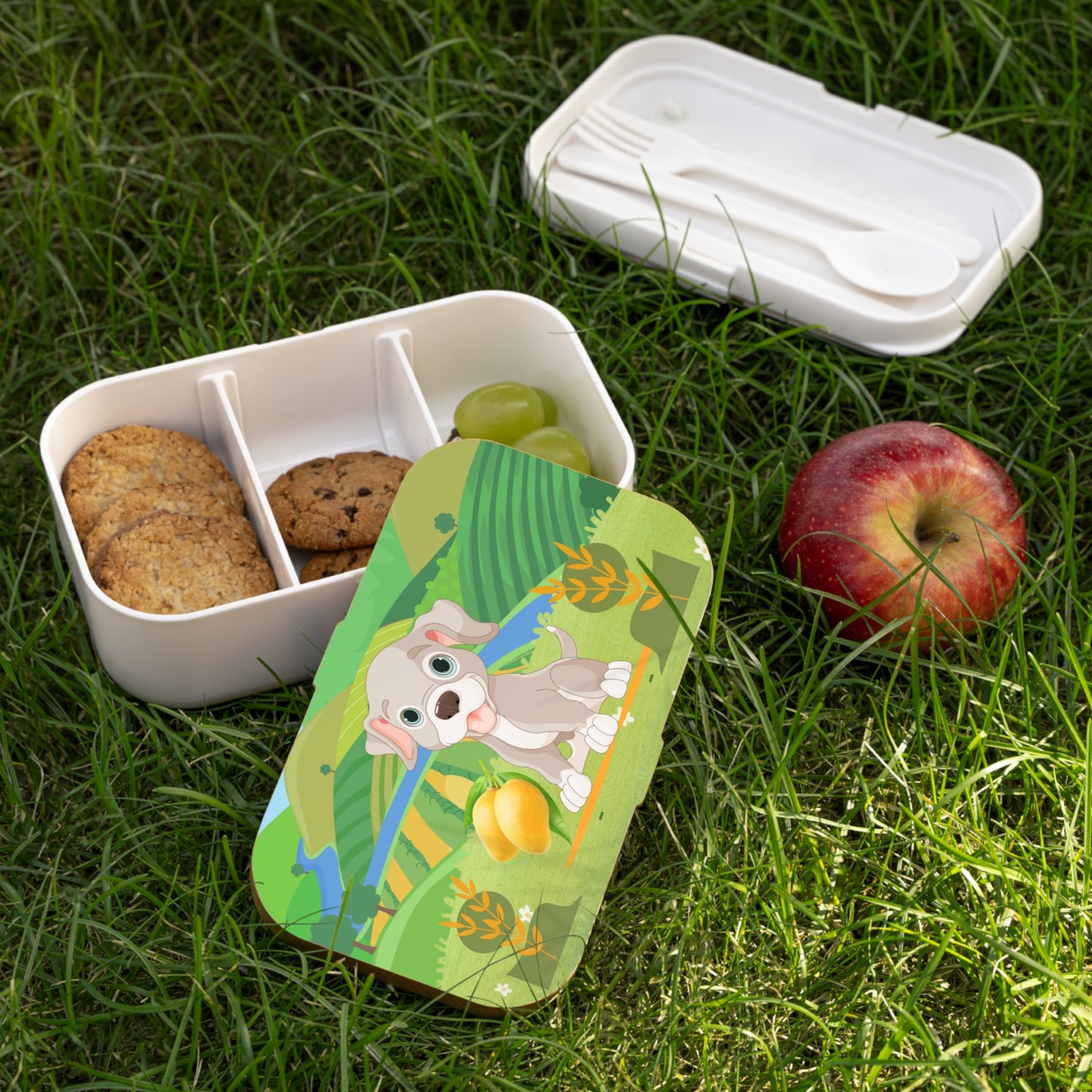 Sandy Cove's Delicious Mangoes Puppy Bento Lunch Box