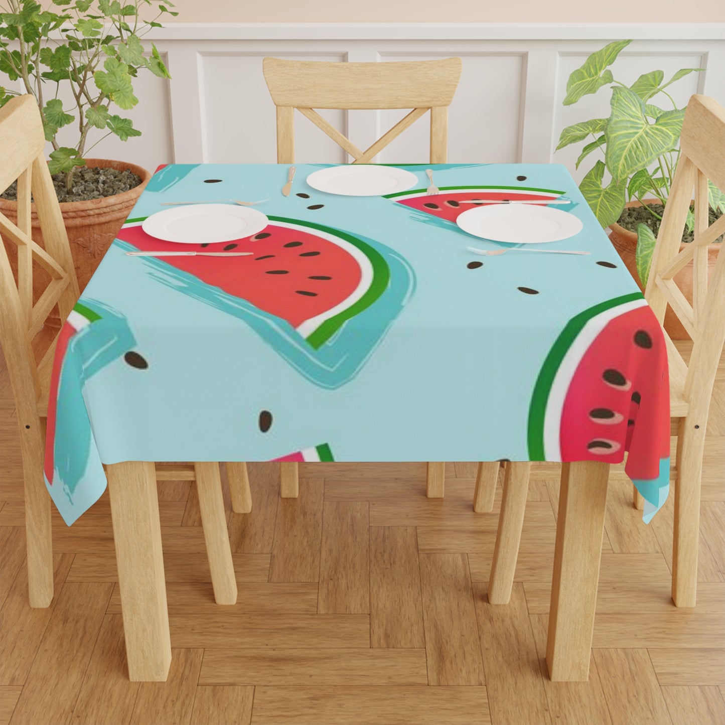 Sandy Cove MP Watermelon Tablecloth