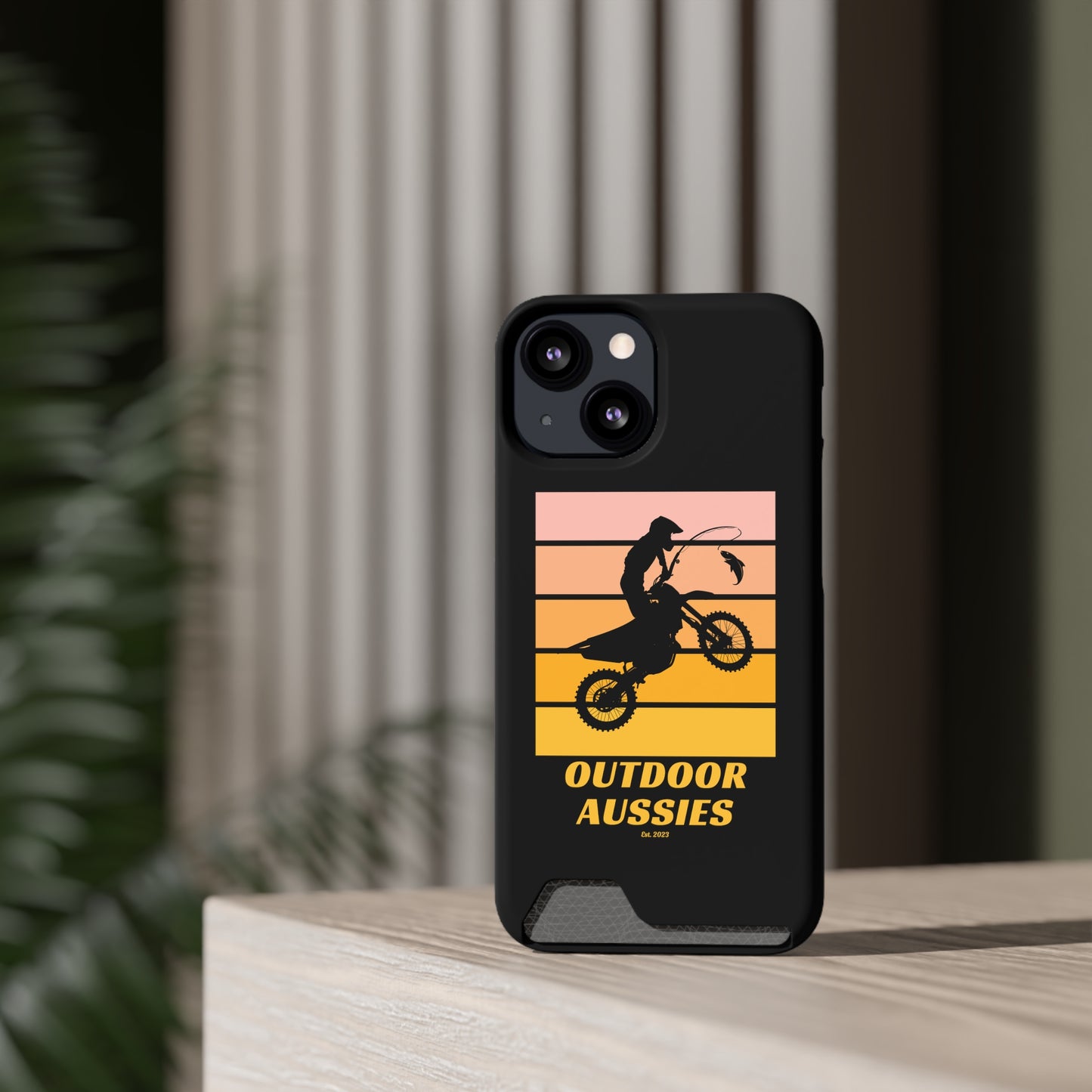 Outdoor Aussies Phone Case With Card Holder