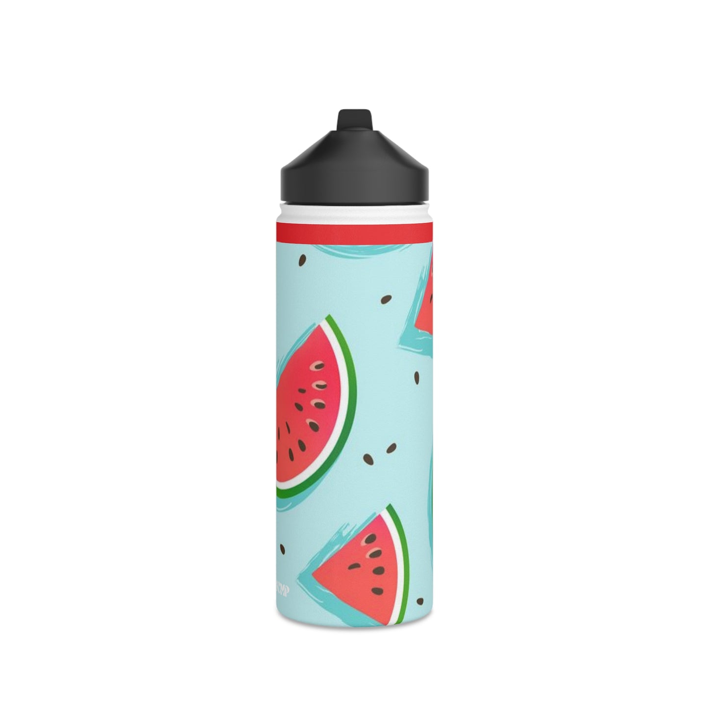 SCMP Watermelon Stainless Steel Water Bottle, Standard Lid