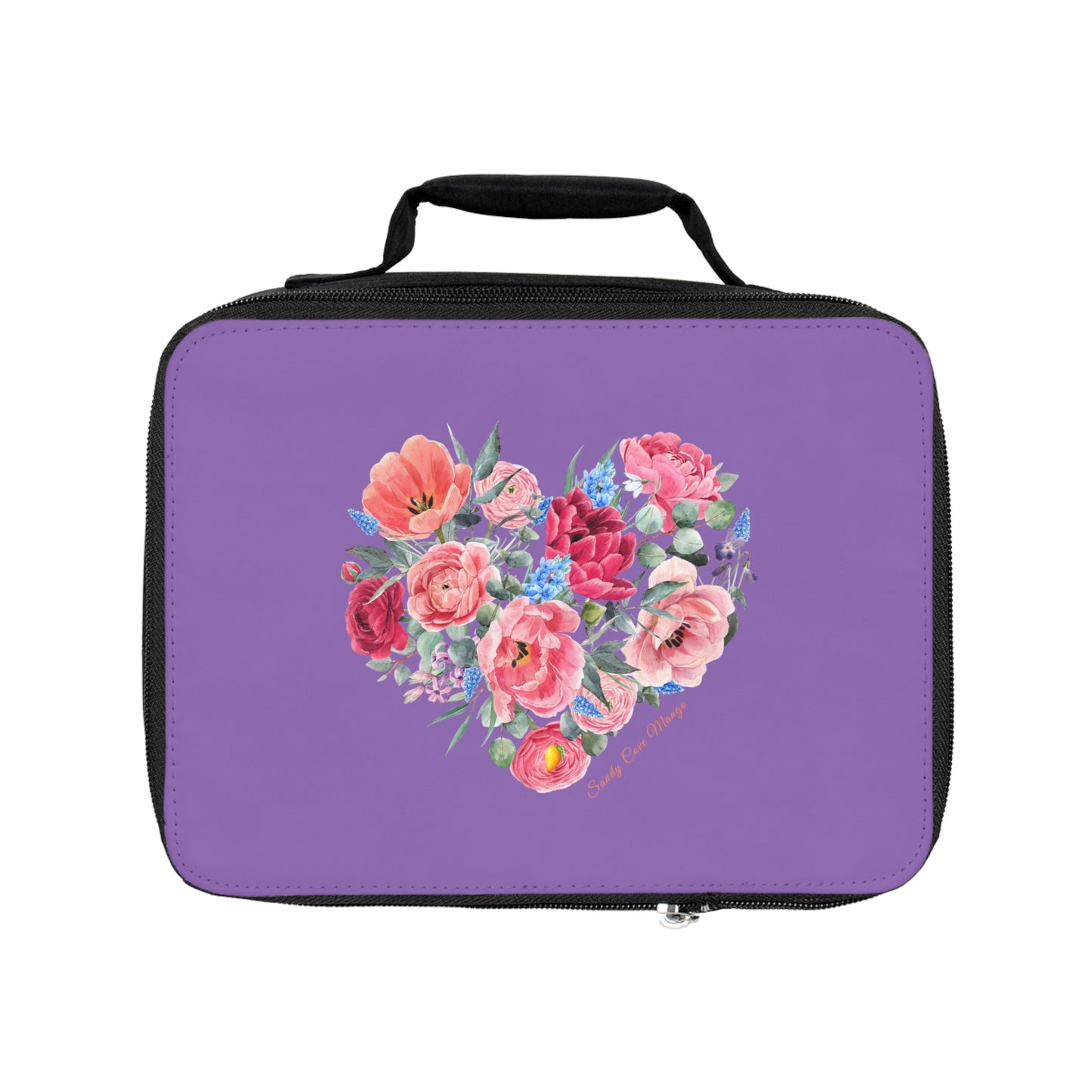 Sandy Cove Mango Spring Flowers Lunch Bag