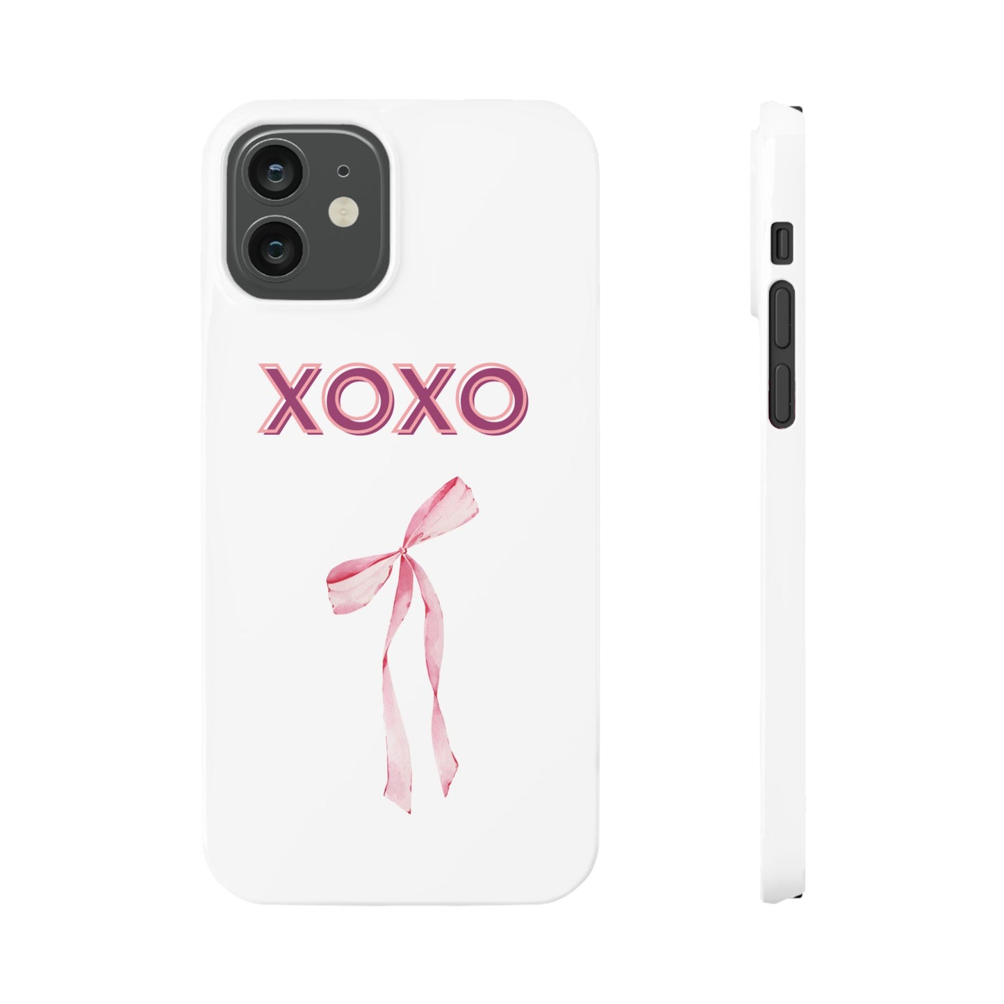 XOXO Bow Slim Phone Case