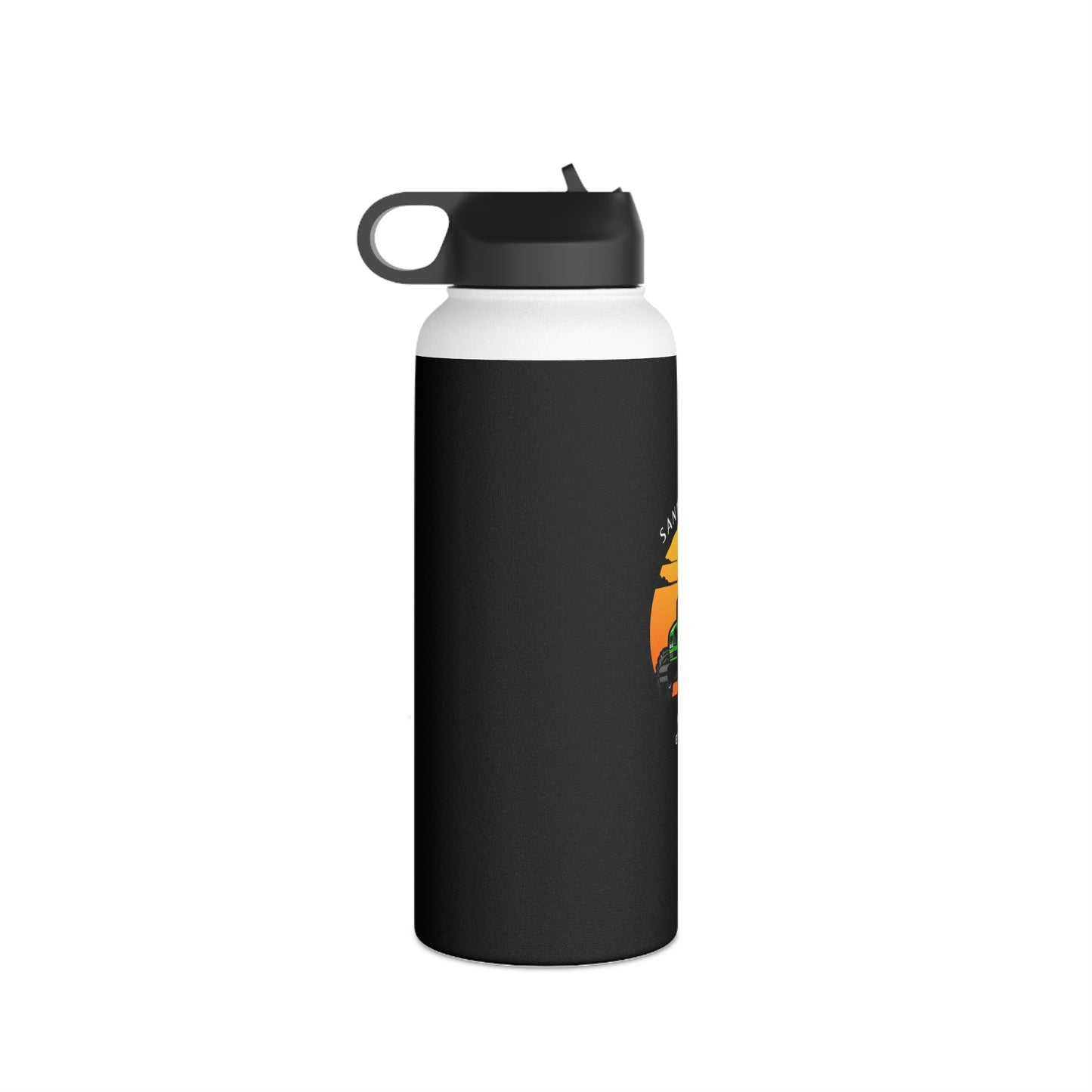 Sandy Cove Mango Tractor Stainless Steel Water Bottle, Standard Lid