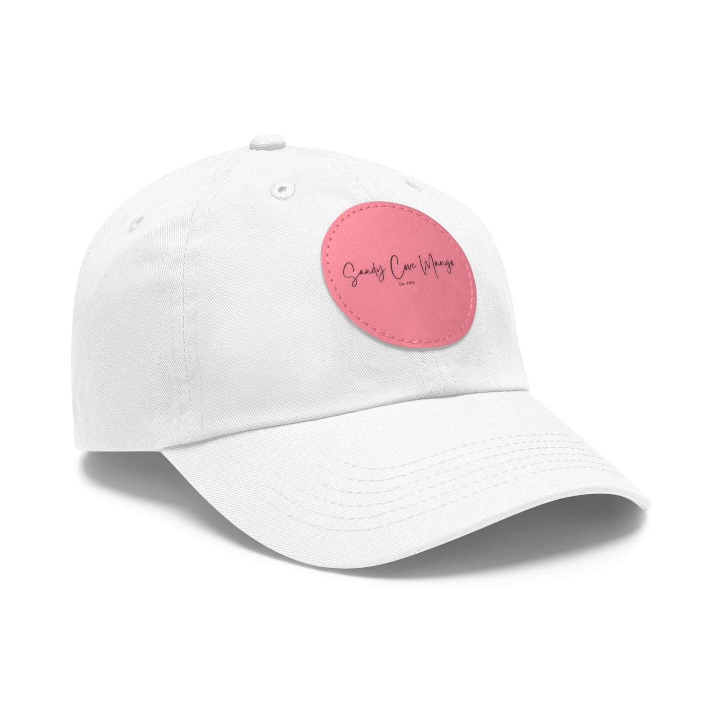 Sandy Cove Mango Cap with Leather Patch (Round) (Printed in USA)