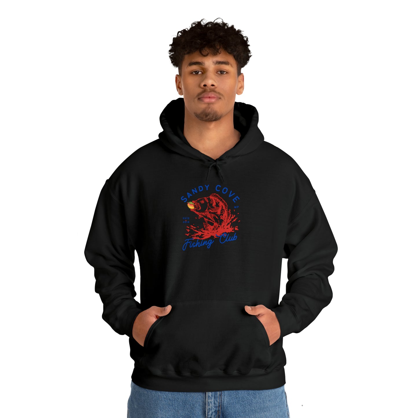 Sandy Cove Mango Fishing Club Unisex Heavy Blend™ Hooded Sweatshirt