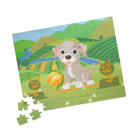 Sandy Cove's Delicious Mangoes Puppy Puzzle (110, 252, 500, 1014-piece) (Printed in USA)