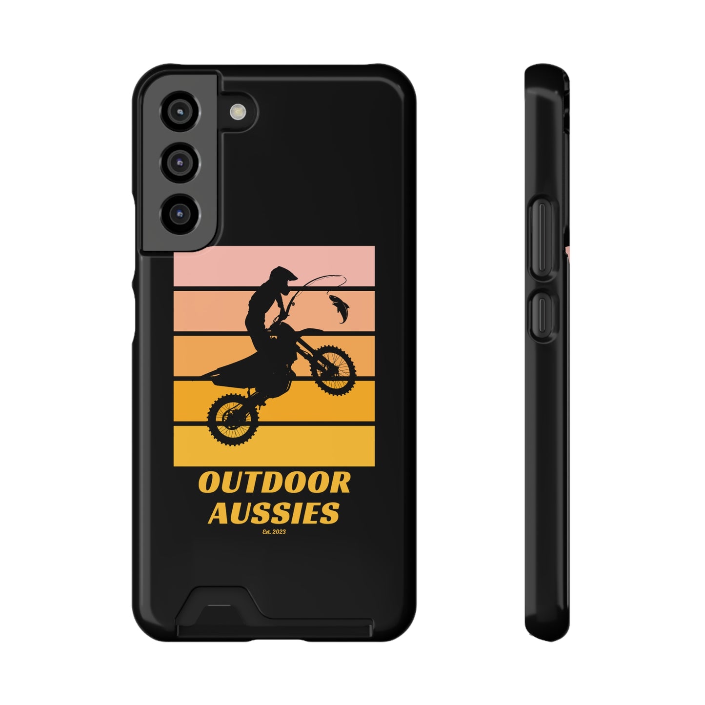 Outdoor Aussies Phone Case With Card Holder