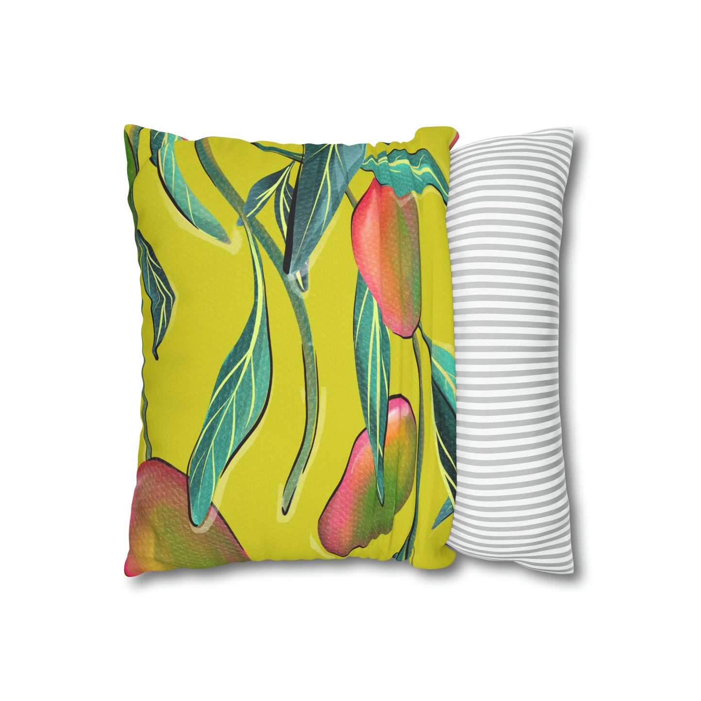 Sandy Cove Mango Spun Polyester Pillowcase