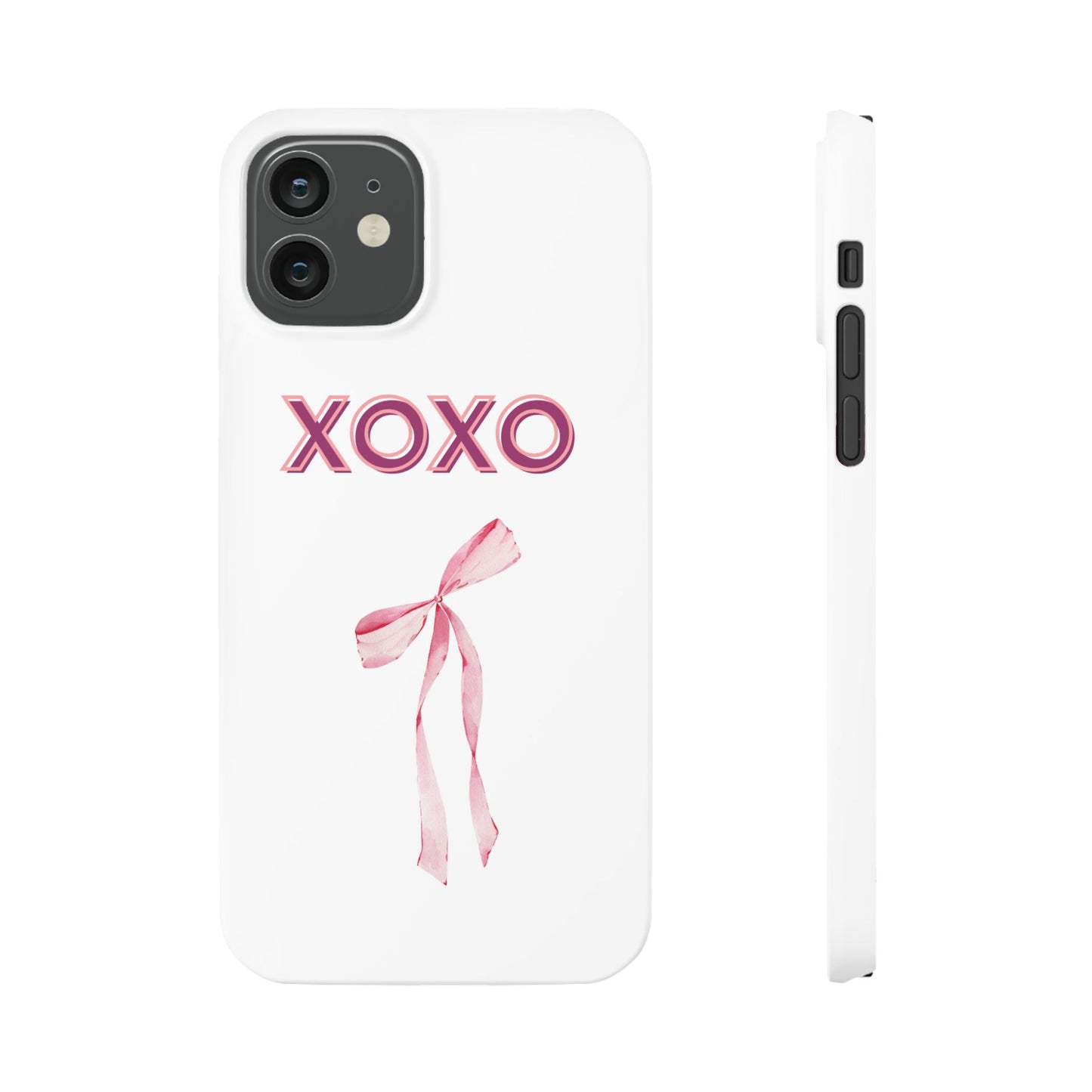 XOXO Bow Slim Phone Case