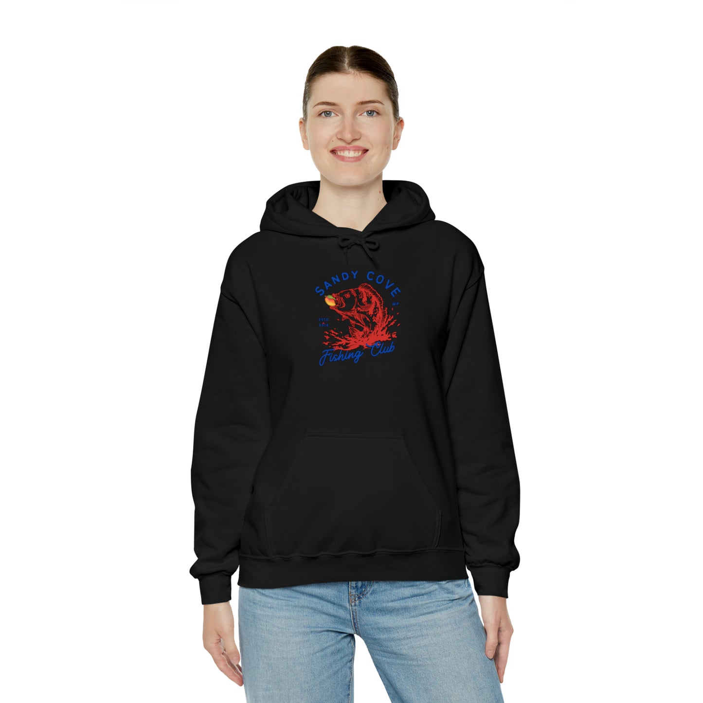 Sandy Cove Mango Fishing Club Unisex Heavy Blend™ Hooded Sweatshirt