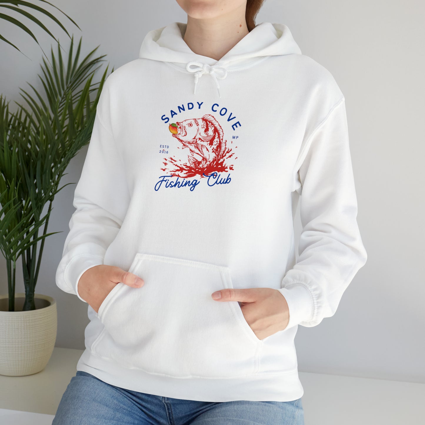 Sandy Cove Mango Fishing Club Unisex Heavy Blend™ Hooded Sweatshirt